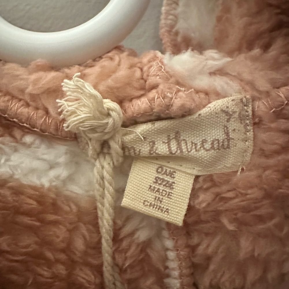 Hem & Thread Sherpa Hooded Open Jacket - Picture 8 of 12